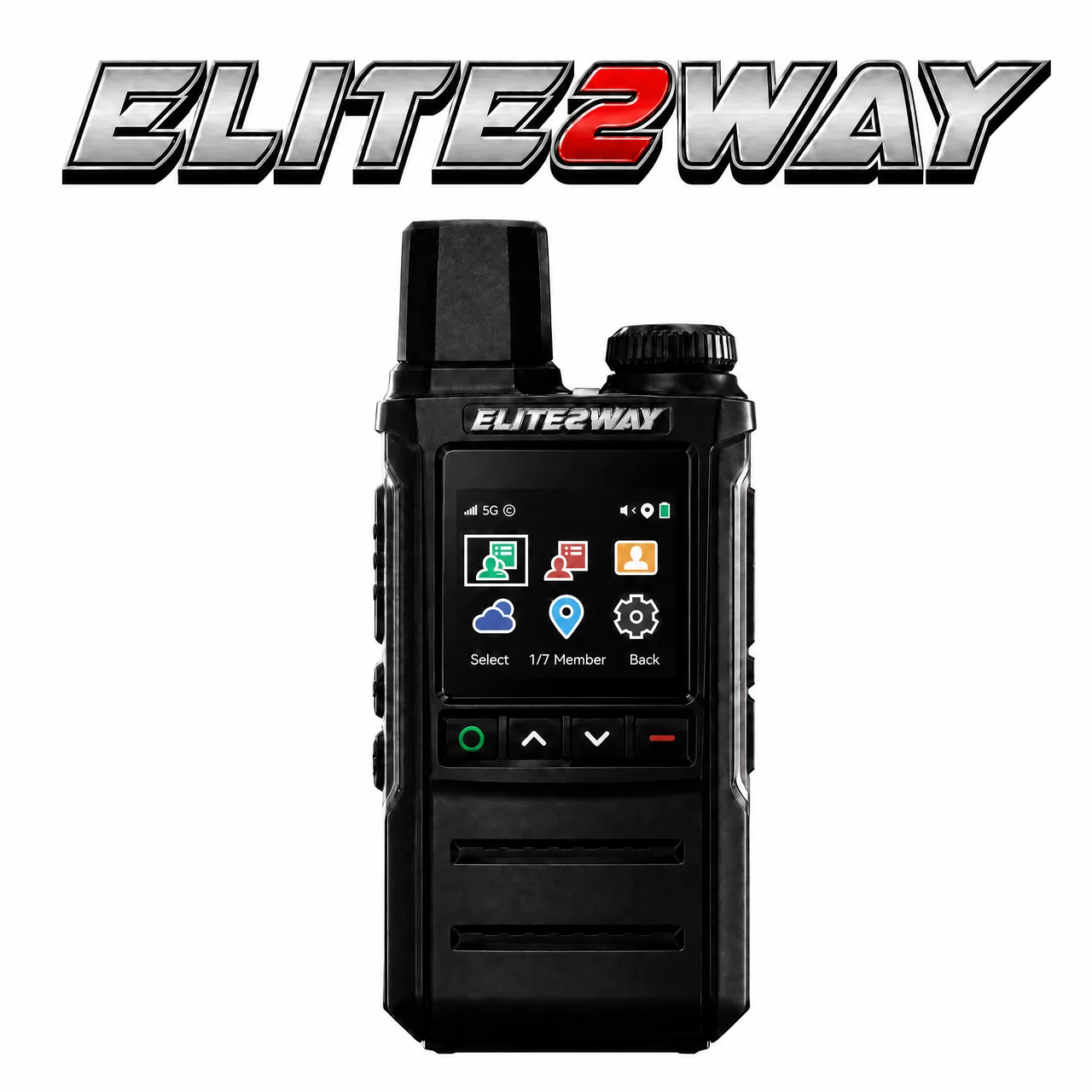 Elite2Way professional cellular push-to-talk radio