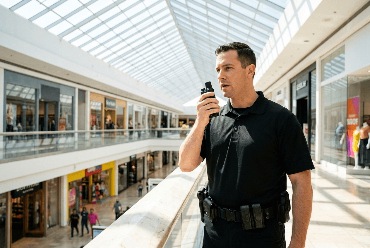 Shopping malls environment